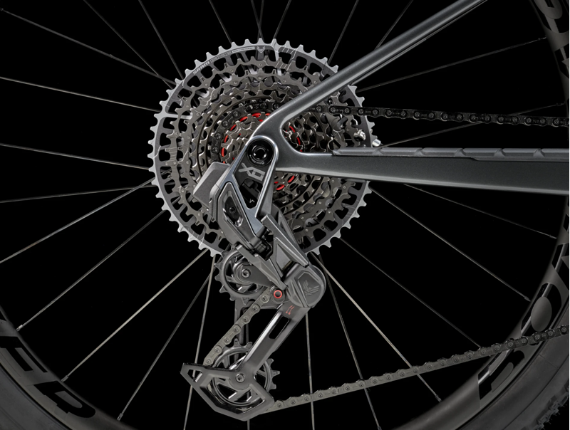 Trek Supercaliber SLR 9.9 XO AXS Full Suspension Mountain Bike 2024 in Deep Smoke-3